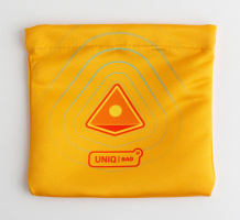 Фотография Тканевый мешок с печатью (желтый), 15*15, на магнитной застёжке [=city]